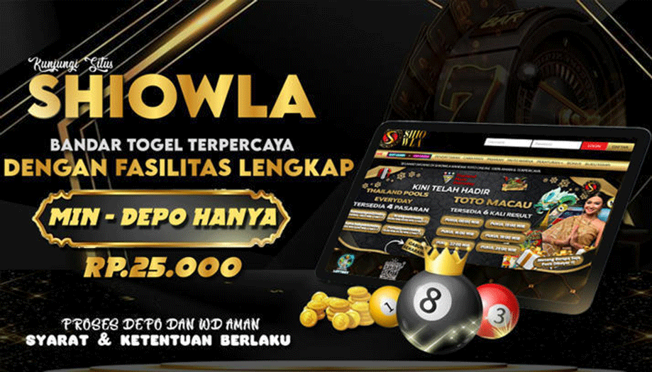 SHIOWLA Situs Togel Online Resmi Terpercaya Hadiah Terbesar Di Indonesia
