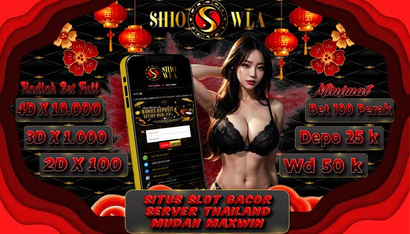 SHIOWLA Situs Slot Online Gacor Resmi Mudah Maxwin Jackpot Hari Ini