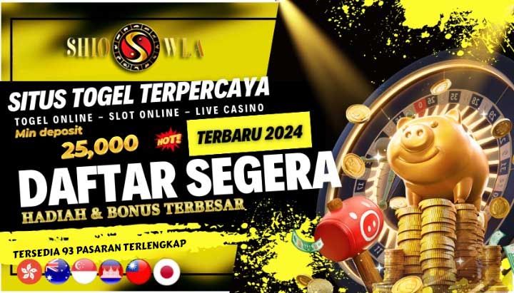 SHIOWLA Situs Toto Togel Online Terbaik Hadiah Terbesar Di Indonesia