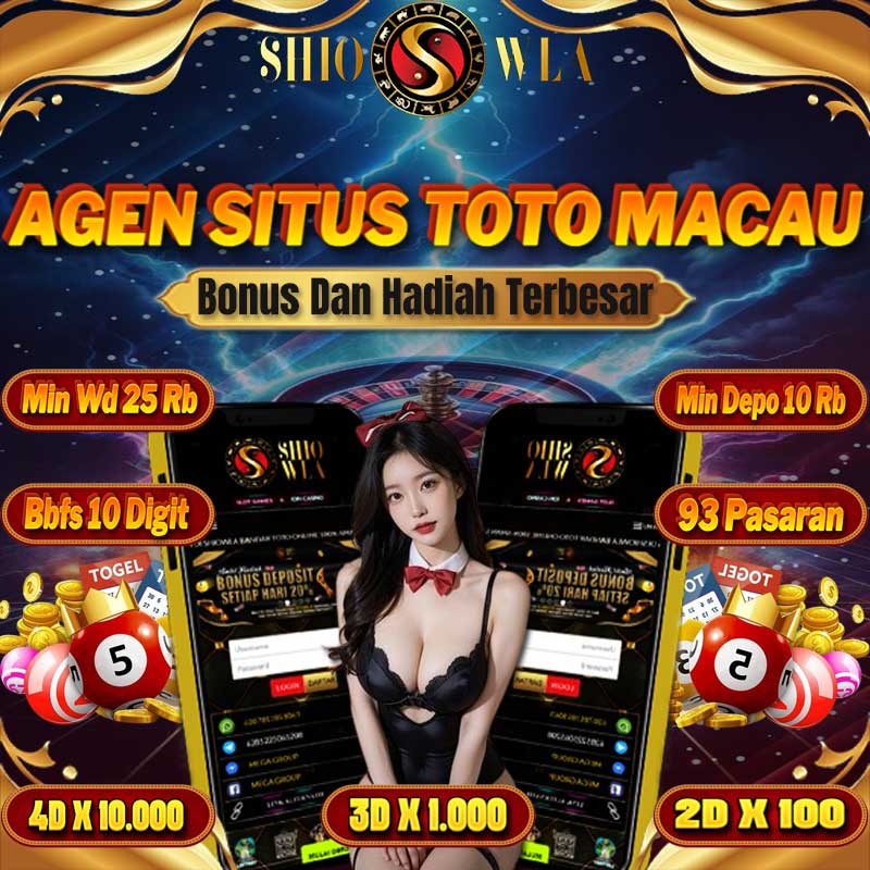 SHIOWLA AGEN TOGEL TOTO MACAU TERBAIK #1 ASIA