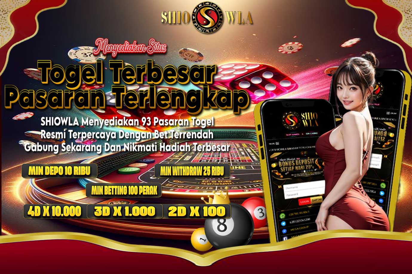 SHIOWLA: Situs Togel Terpercaya Pasaran Togel Terlengkap