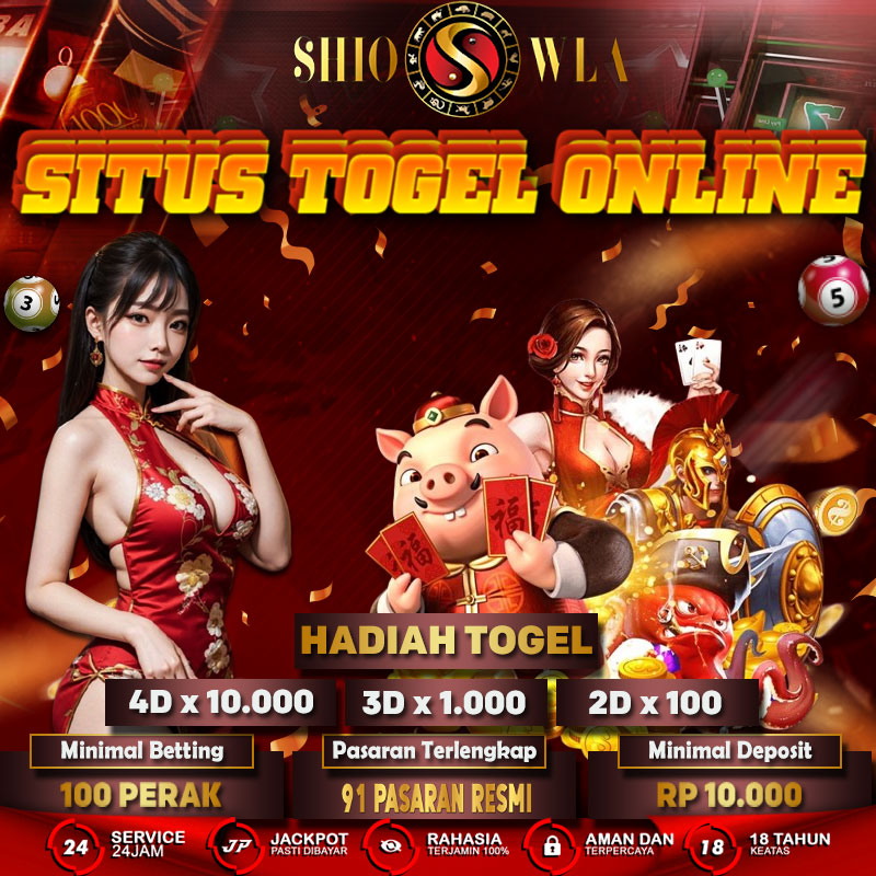 SHIOWLA: Situs Toto Togel Online Toto Slot 4D Gacor Hari Ini