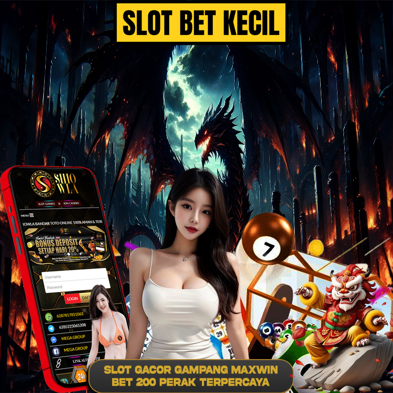 SHIOWLA Slot Bet Kecil Daftar Slot Gacor Bet 200 Perak Mudah Menang Jackpot Maxwin Terpercaya