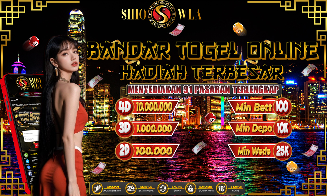 SHIOWLA# BANDAR TOGEL ONLINE DAN SITUS TOTO TOGEL 4D TERPERCAYA