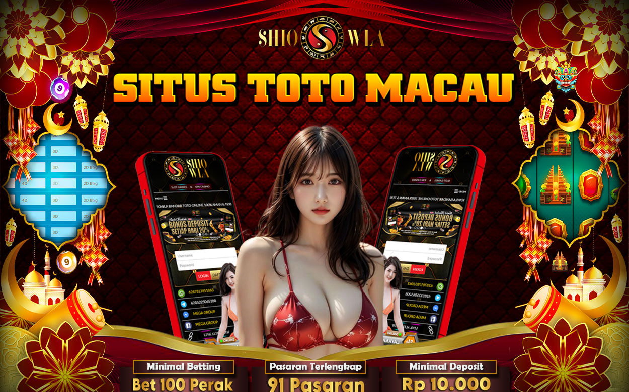 SHIOWLA ~ Bandar Situs Toto Macau Resmi Trusted 100% Hadiah Terbesar
