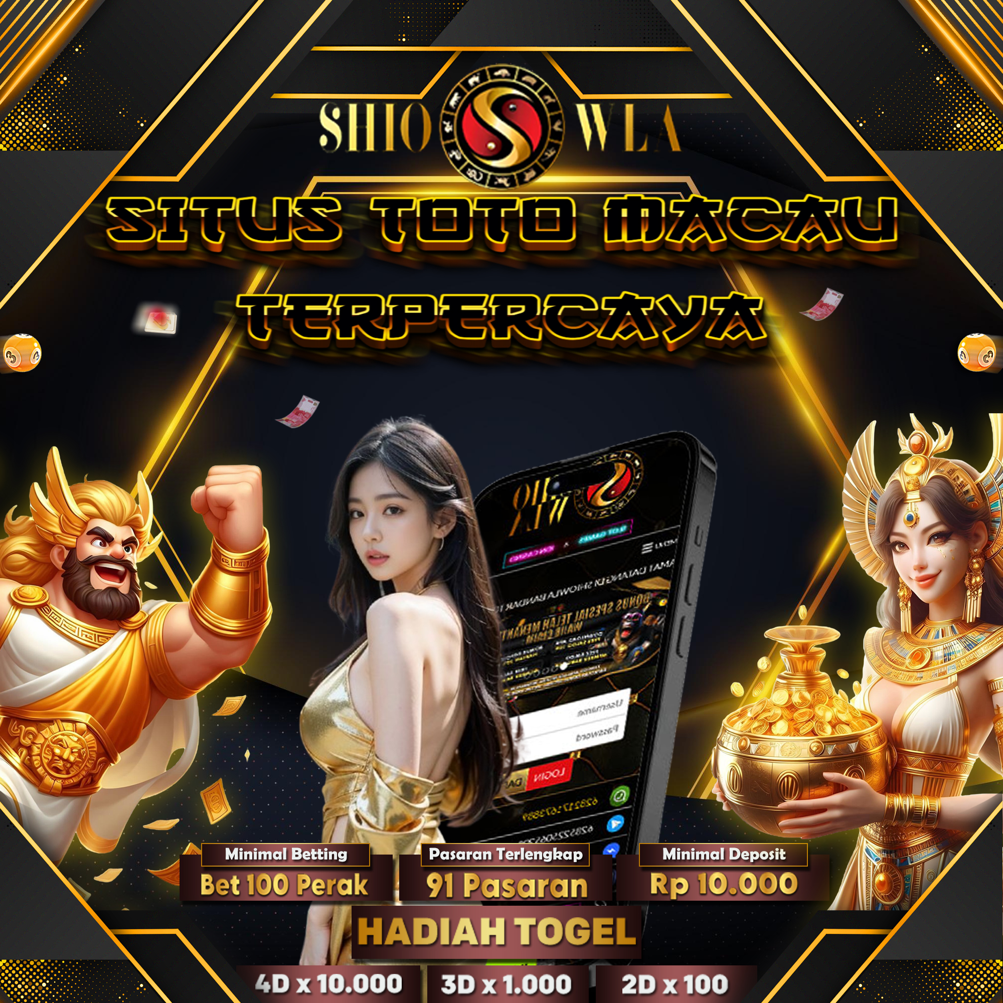 SHIOWLA~ Bandar Togel Situs Toto Macau 4D Tanpa Kendala Terpercaya